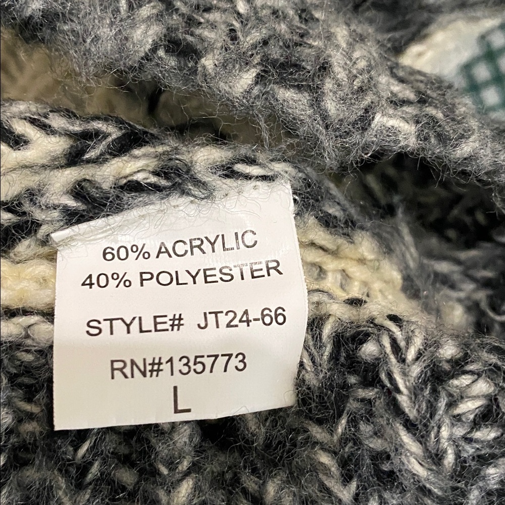 Checkered Sweater - Picture 4 of 5